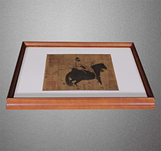 江永书画装裱配框服务案例